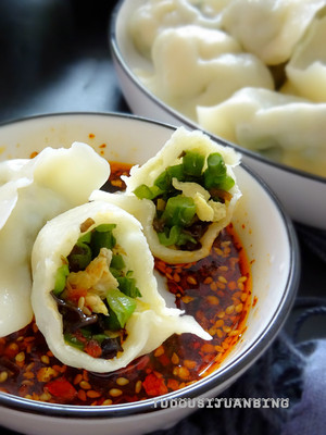 豇豆鸡蛋饺子