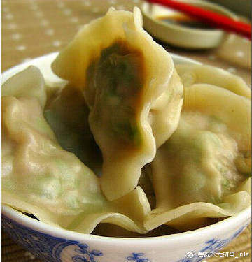 豇豆鸡蛋饺子