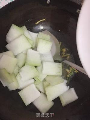 肉烧冬瓜的家常做法