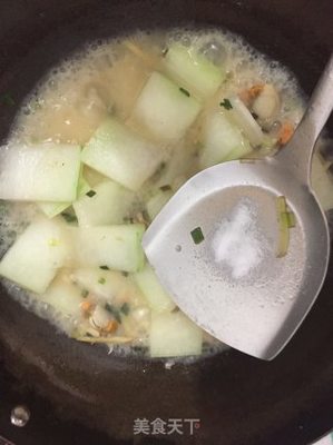 肉烧冬瓜的家常做法