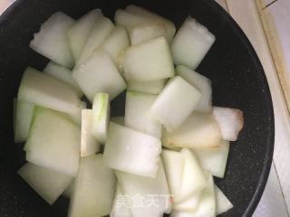 肉烧冬瓜的家常做法