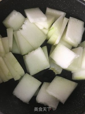 肉烧冬瓜的家常做法