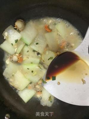 肉烧冬瓜的家常做法