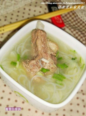 排骨炖白菜粉条