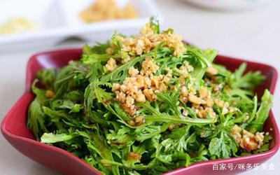 蒸茼蒿怎么做松散