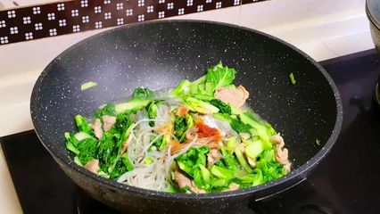 猪肉炒白菜