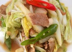 猪肉炒白菜