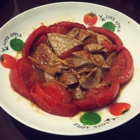西红柿炒猪肝的功效