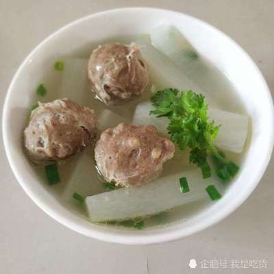 肉丸子萝卜汤的做法