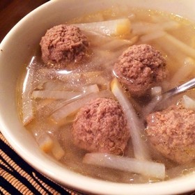 肉丸子萝卜汤的做法