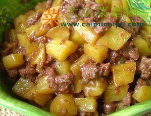 土豆炒牛肉怎么炒