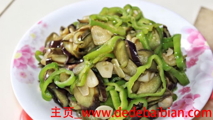 茄子炒青椒的做法