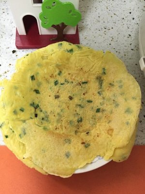 韭菜鸡蛋饼的家常做法