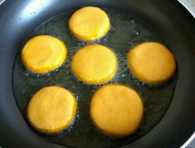 南瓜饼制作
