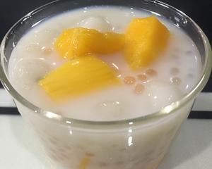 芒果椰汁西米露的做法