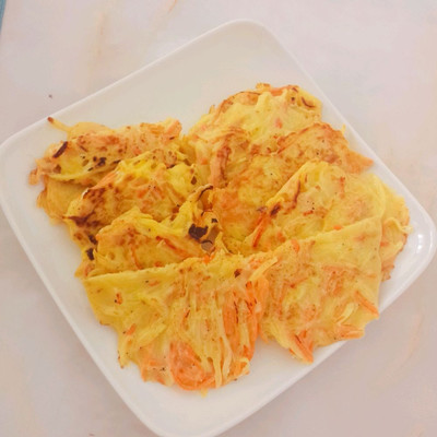 土豆胡萝卜饼
