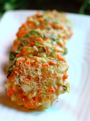土豆胡萝卜饼