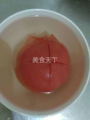 一碗西红柿鸡蛋汤热量
