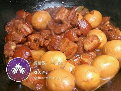 卤蛋红烧肉的做法