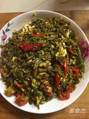 豆角炒鸡蛋怎么做好吃