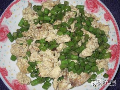 豆角炒鸡蛋怎么做好吃