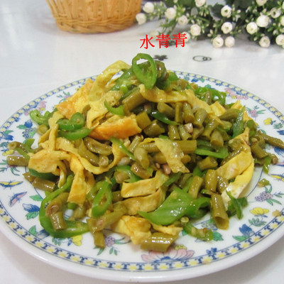 豆角炒鸡蛋怎么做好吃