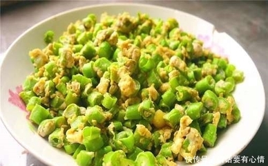 豆角炒鸡蛋怎么做好吃