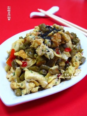 豆角炒鸡蛋怎么做好吃
