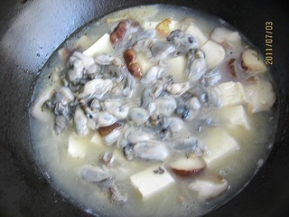 海蛎豆腐汤的做法