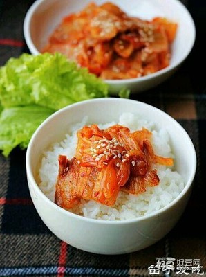 韩式泡菜五花肉的做法