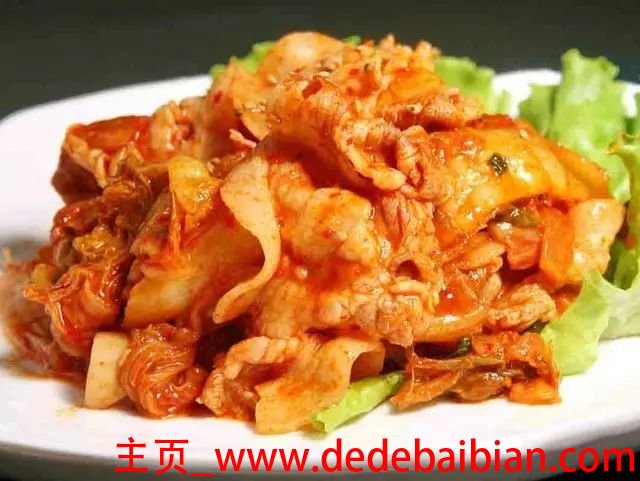 韩式泡菜五花肉的做法