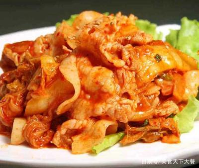韩式泡菜五花肉的做法