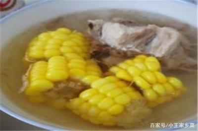 玉米莲子排骨汤
