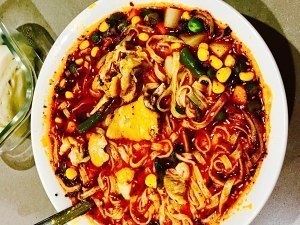 鸡块面怎么做