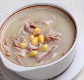 猪肚黄豆汤的做法