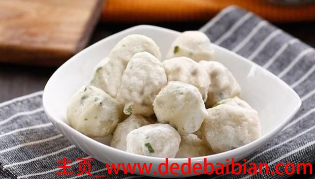 新鲜鱼丸的制作方法