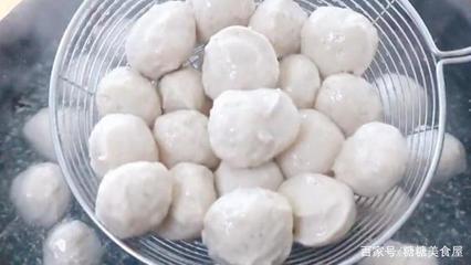 新鲜鱼丸的制作方法