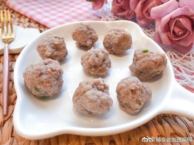 手工牛肉丸的制作方法
