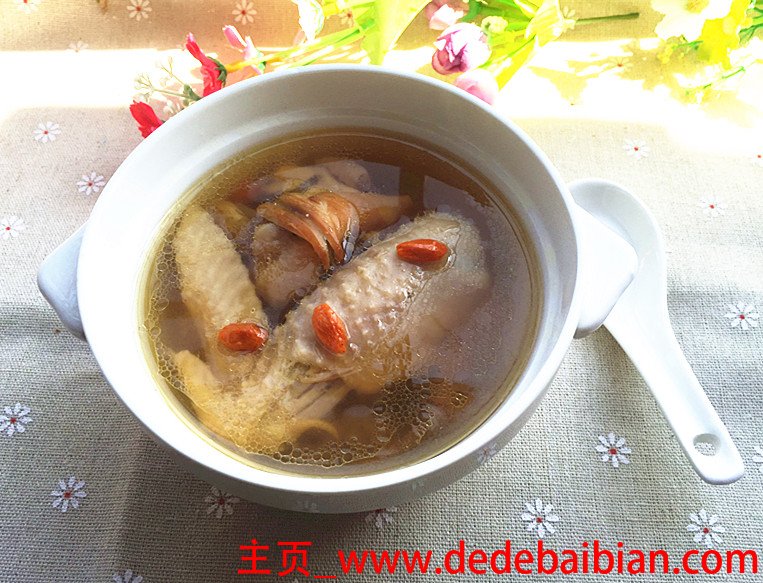 鱿鱼鸡汤