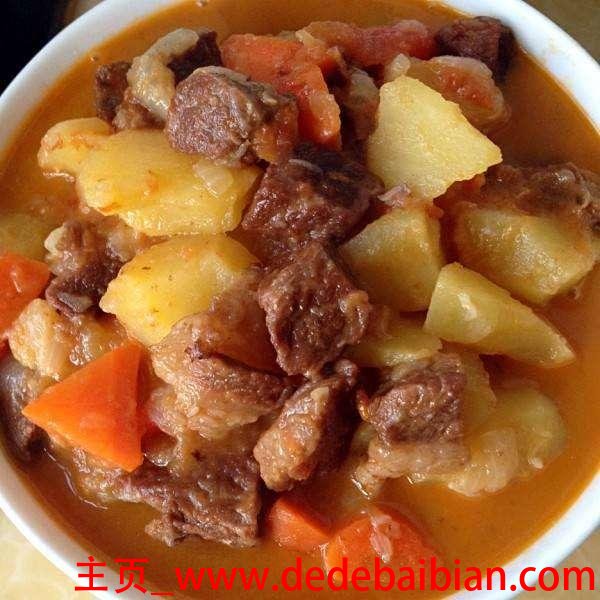 土豆炖牛肉的做法视频