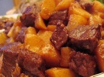 土豆炖牛肉的做法视频