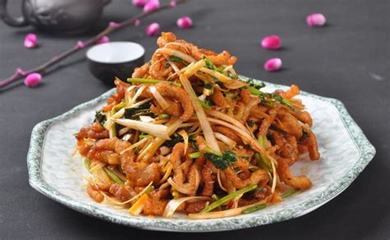 豆瓣酱炒土豆丝