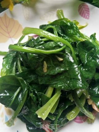 麻酱菠菜的做法