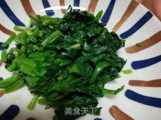 麻酱菠菜的做法