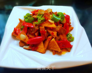 家常豆腐炒肉的做法