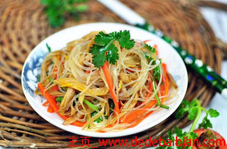 粉丝豆腐皮凉拌的做法