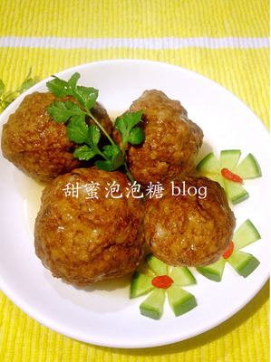 怎么做四喜丸子视频