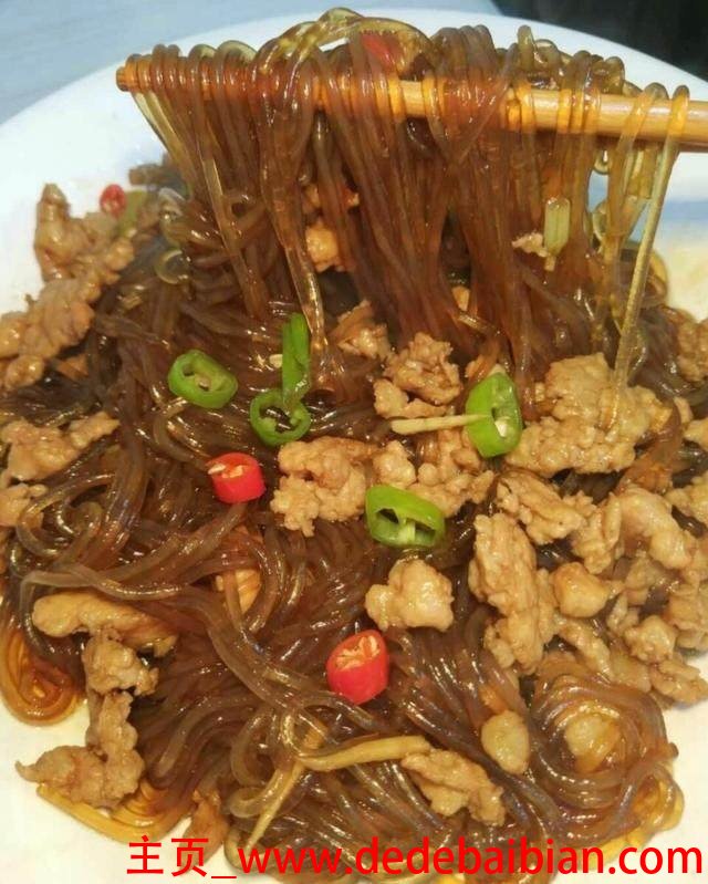 蚂蚁上树的家常做法