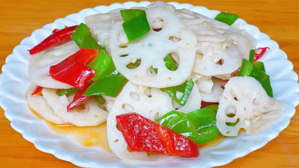 莲藕尖怎么炒好吃