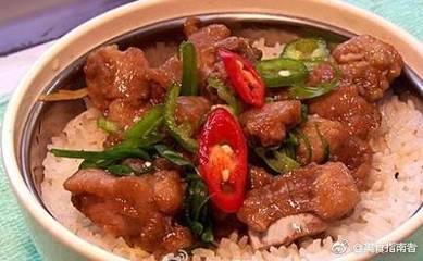 排骨蒸饭图片